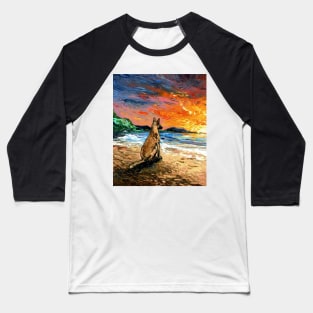 Beach Days - Belgian Malinois Baseball T-Shirt